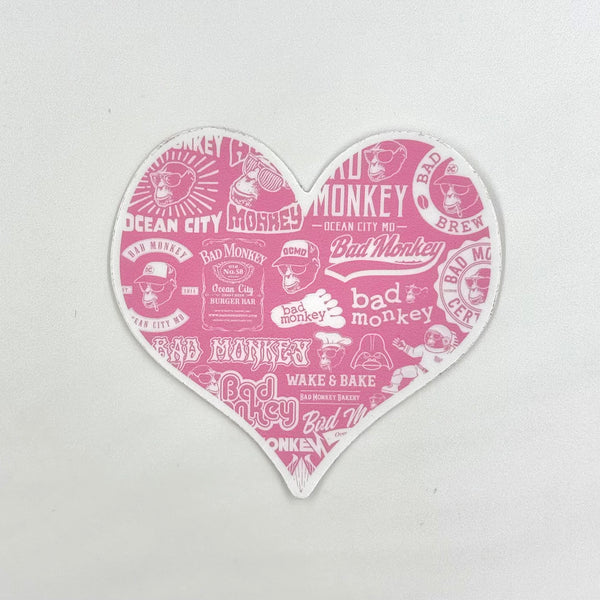 Bad Monkey Mash Up Sticker
