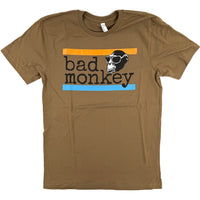 Bad Monkey Horizontal Stripes Short Sleeve T-shirt