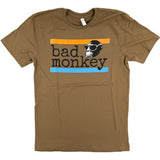 Bad Monkey Horizontal Stripes Short Sleeve T-shirt