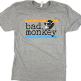 Bad Monkey Horizontal Stripes Short Sleeve T-shirt
