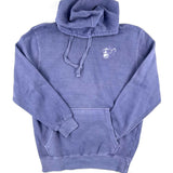 Swirly Monkey Pigment Dyed Hoodie