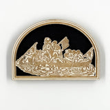 Bad Monkey Wooden Magnets