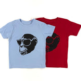 Bad Monkey Head Toddler T-shirt