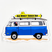 Bad Monkey Bus Sticker