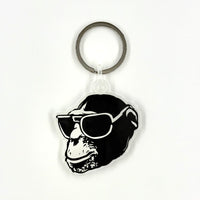 Monkey Head Key Chain