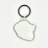 Monkey Head Key Chain