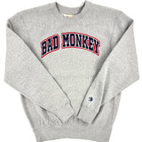 Bad Monkey Slab Applique Crewneck