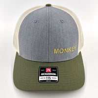 Monkey Text Trucker Hat