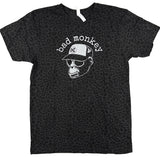 Bad Monkey Silver Shimmer Ladies Short Sleeve T- Shirt