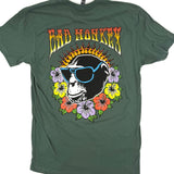 Bad Monkey Flowers Short Sleeve T-Shirt