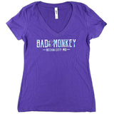 Galaxy Bad Monkey OCMD Ladies V-neck T-shirt