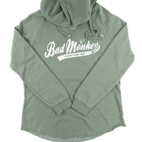 College Monkey Ladies Wave Wash Hoodie