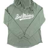 College Monkey Ladies Wave Wash Hoodie