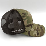 Minimal Monkey Camo Trucker Hat