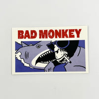 Shark Monkey Pint Glass