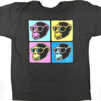 Pop Art Monkey Short Sleeve T-Shirt