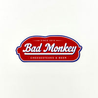 Bad Monkey Cheesesteak Sticker