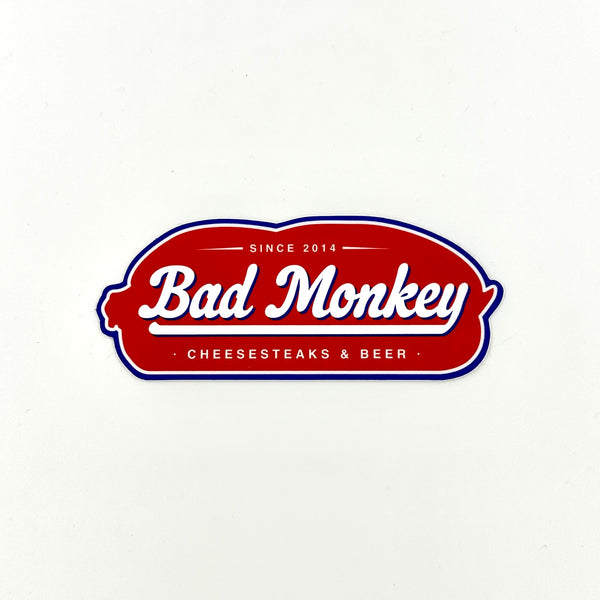 Bad Monkey Cheesesteak Sticker