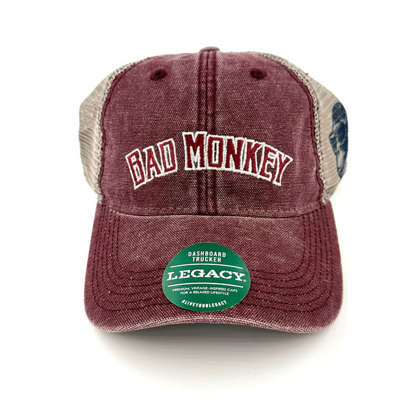 Monkey Head Vintage Trucker Hat – Bad Monkey OC