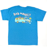 Monkey Bus Kids Short  Sleeve  T-Shirt