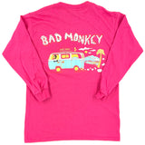Monkey Bus Kids Long Sleeve T-Shirt