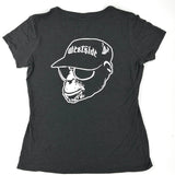 Westside Monkey Ladies V-Neck Short Sleeve T-Shirt