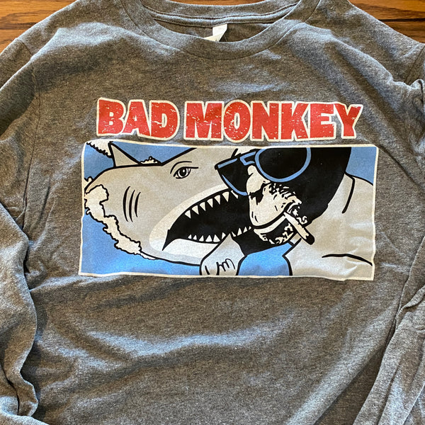Shark Monkey Long Sleeve T-Shirt