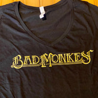 Bad Monkey Ladies Disco V-Neck T-Shirt