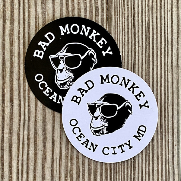 Bad Monkey Hangtag Magnet
