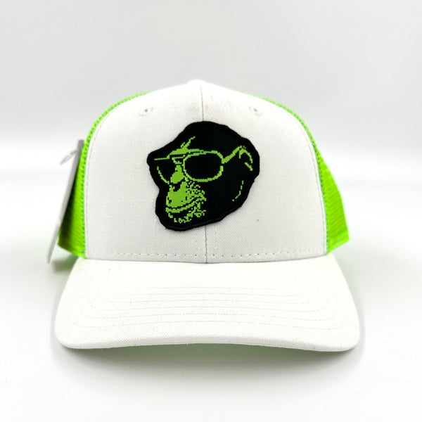 Bitmap Monkey Trucker Hat
