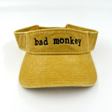 Bad Monkey Distressed Visor