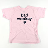 Bad Monkey Stacked Logo Toddler T-Shirt
