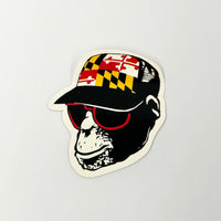 MD Trucker Monkey Sticker