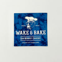 Wake & Bake Square Sticker