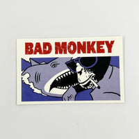 Shark Monkey Sticker