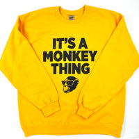 It's A Monkey Thing Crewneck Sweatshirt