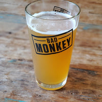 Mugshot Monkey Pint Glass