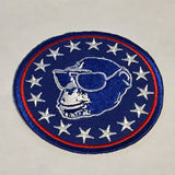 Liberty Monkey Embroidered Patch